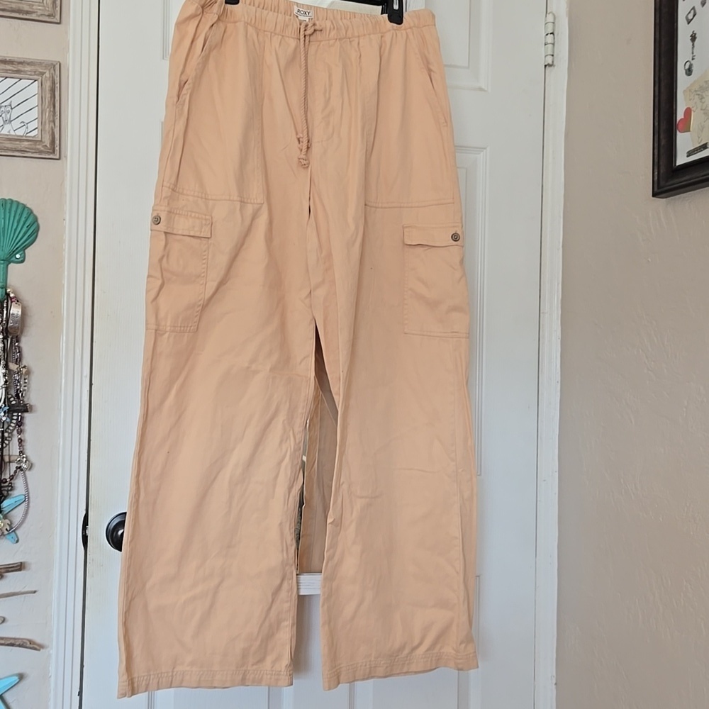 Roxy Peach Cargo Pants